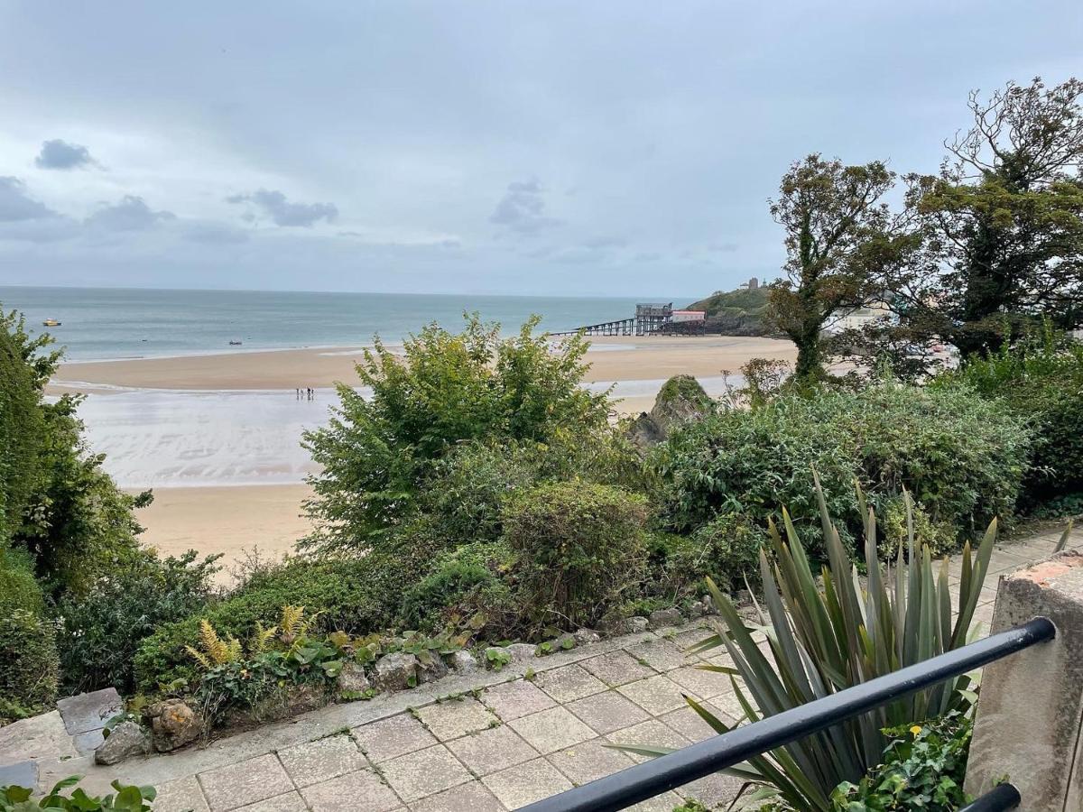 Ferienwohnung Newton Croft Tenby Overlooking North Beach Exterior foto